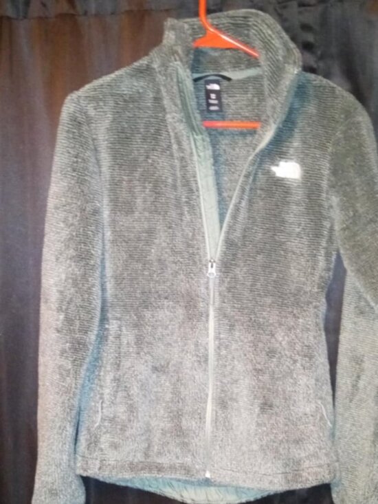 the North Face Jackets & Blazers - The North Face green coat Women's XS Full Zip Pockets Outdoor